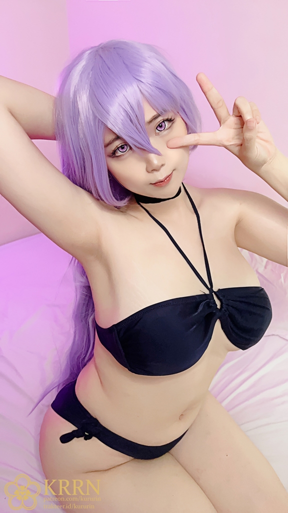 Kururin – Moona Hoshinova Bikini (mitaku.net) photo 1-5