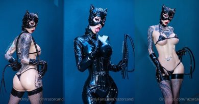 Razor Candi Catwoman Cover