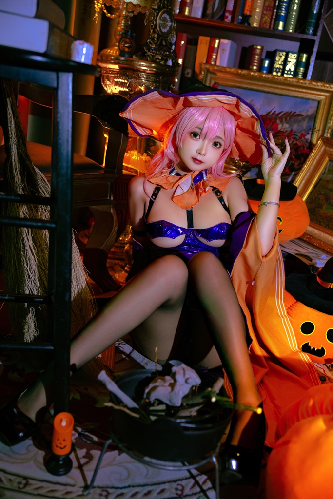 Rinaijiao 日奈娇 – Memphis Halloween (Azur Lane) (mitaku.net) photo 1-11