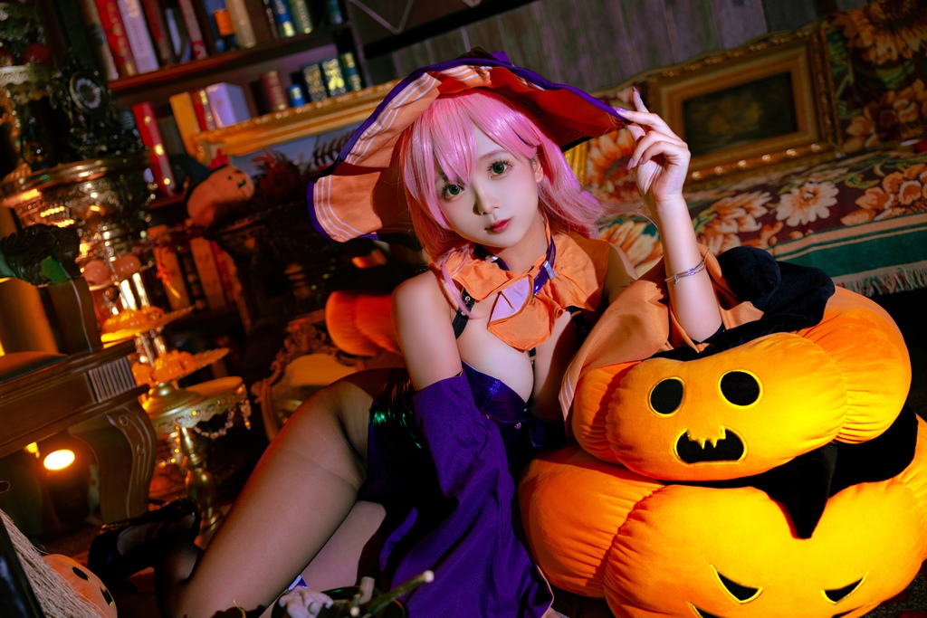 Rinaijiao 日奈娇 – Memphis Halloween (Azur Lane) (mitaku.net) photo 1-12
