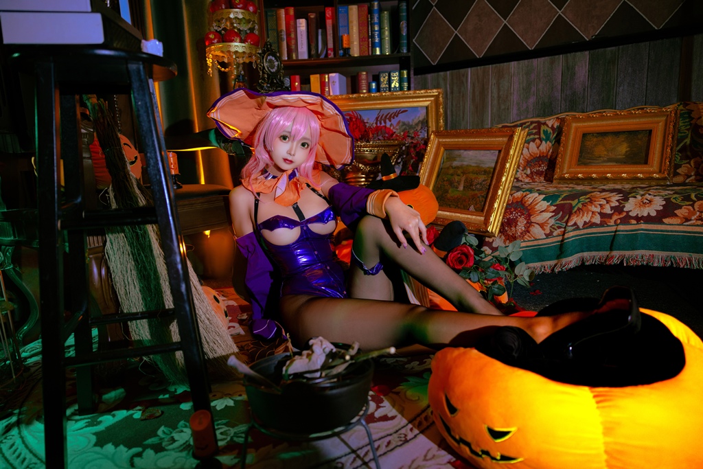 Rinaijiao 日奈娇 – Memphis Halloween (Azur Lane) (mitaku.net) photo 1-13