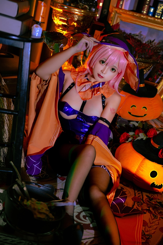 Rinaijiao 日奈娇 – Memphis Halloween (Azur Lane) (mitaku.net) photo 1-14