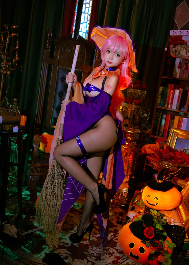 Rinaijiao 日奈娇 – Memphis Halloween (Azur Lane) (mitaku.net) photo 2-4