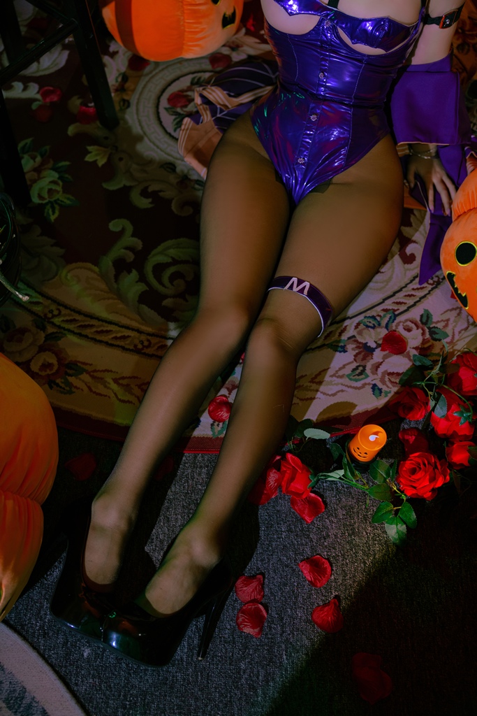 Rinaijiao 日奈娇 – Memphis Halloween (Azur Lane) (mitaku.net) photo 1-5