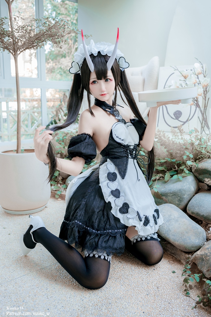 Kuuko W – Noshiro Maid (Azur Lane) (mitaku.net) photo 1-1