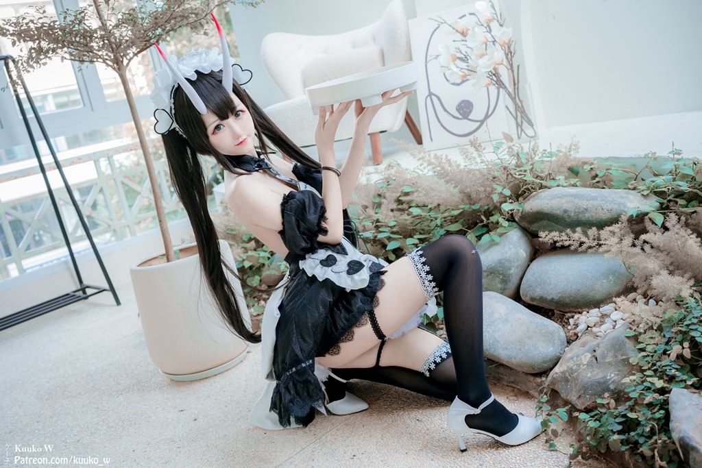 Kuuko W – Noshiro Maid (Azur Lane) (mitaku.net) photo 1-3