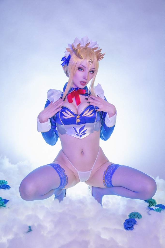 ShiroKitsune – Artoria Pendragon Maid (mitaku.net) photo 2-10