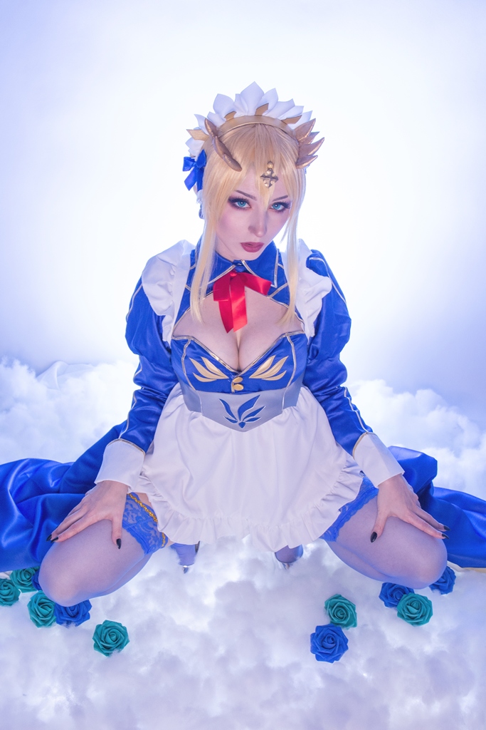 ShiroKitsune – Artoria Pendragon Maid (mitaku.net) photo 1-8