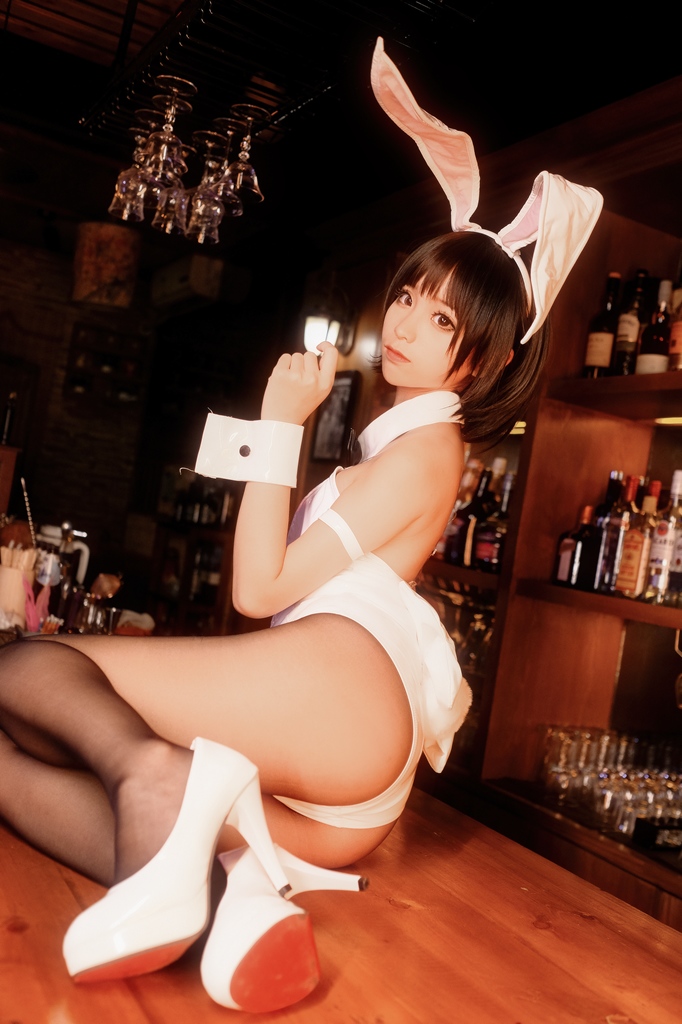 Chunmomo 蠢沫沫 – Megumi Kato Bunny Suit (mitaku.net) photo 2-0