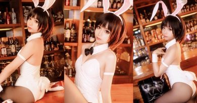 Chunmomo 蠢沫沫 Megumi Kato Bunny Suit Cover