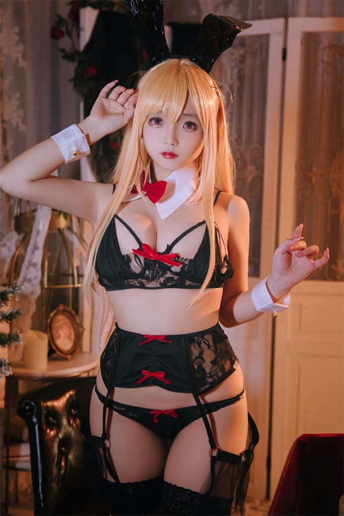 Rinaijiao 日奈娇 – Marin Kitagawa Bunny Lingerie (mitaku.net) photo 1-0