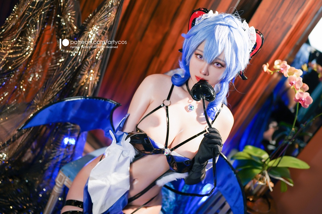 Arty Huang – Ganyu Succubus (mitaku.net) photo 1-8