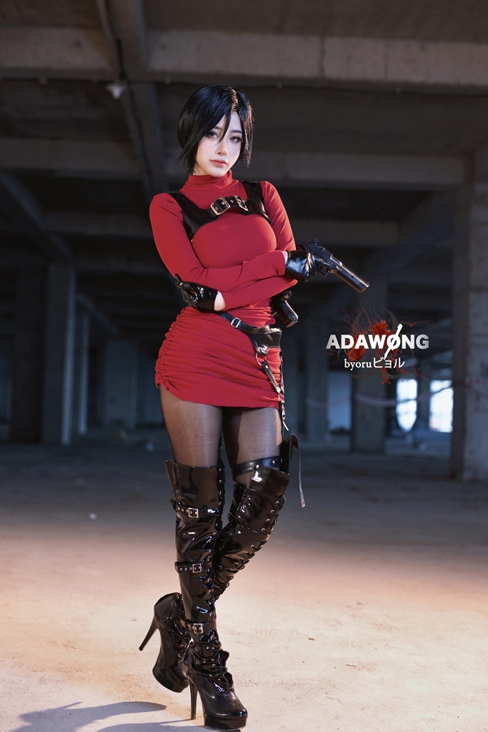 Byoru – Ada Wong Sexy Cosplay