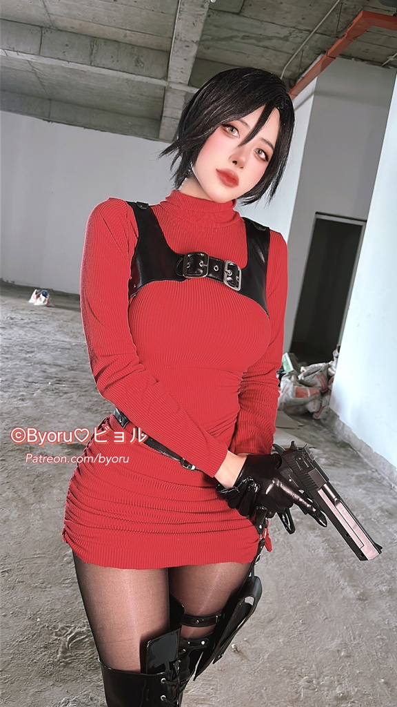 Byoru – Ada Wong Sexy Cosplay