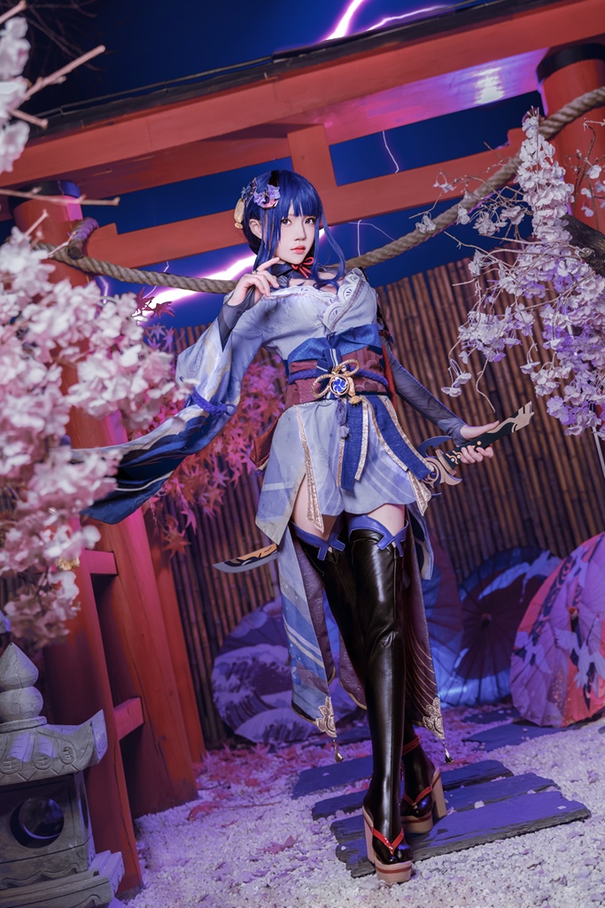 Cherry Neko 桜桃喵 – Raiden Shogun (mitaku.net) photo 2-15