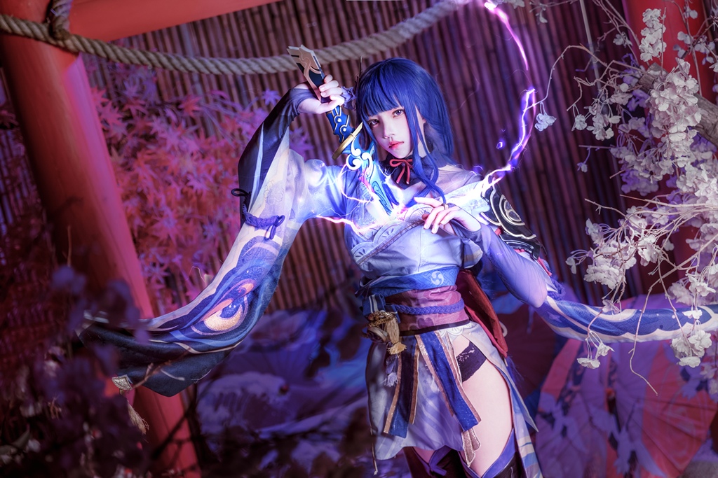 Cherry Neko 桜桃喵 – Raiden Shogun (mitaku.net) photo 2-17