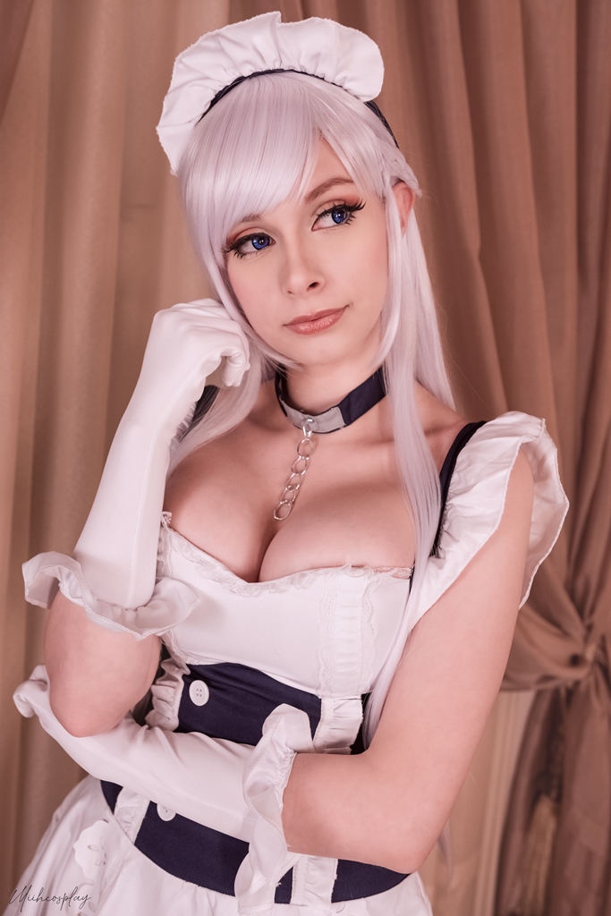 Miih Cosplay – Belfast (Azur Lane) (mitaku.net) photo 2-15