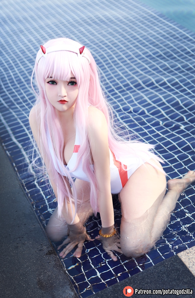 Potato Godzilla – Zero Two Swimsuit (mitaku.net) photo 2-0