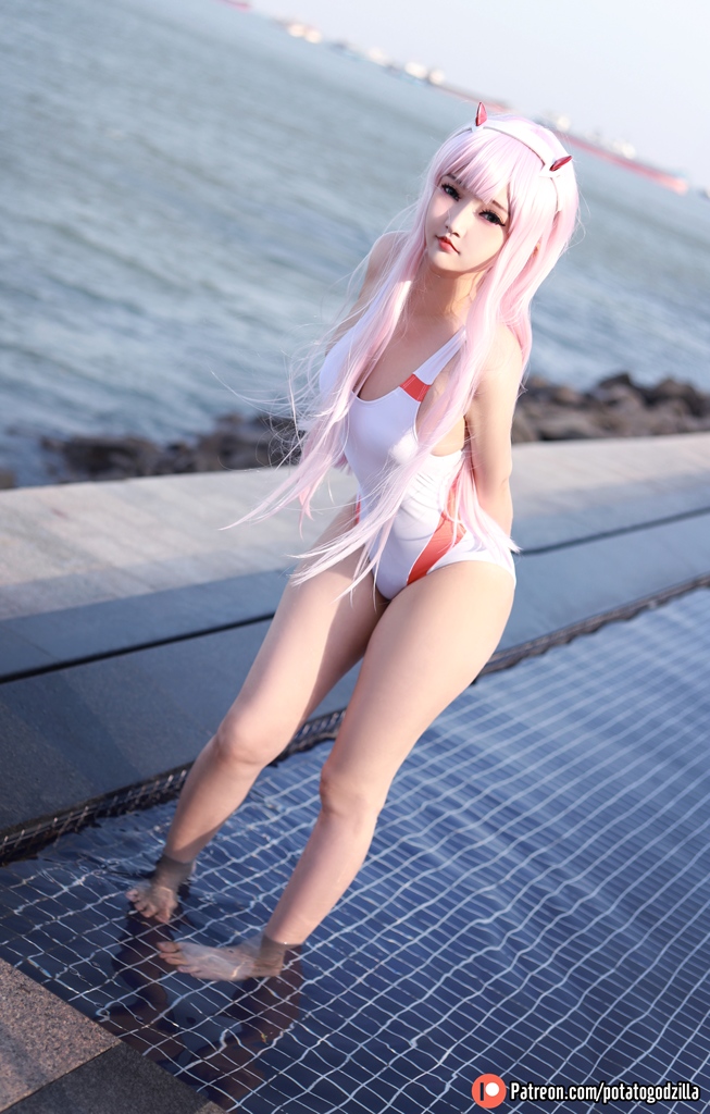 Potato Godzilla – Zero Two Swimsuit (mitaku.net) photo 2-4