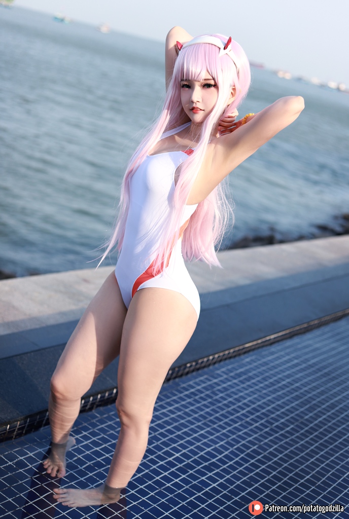 Potato Godzilla – Zero Two Swimsuit (mitaku.net) photo 2-5