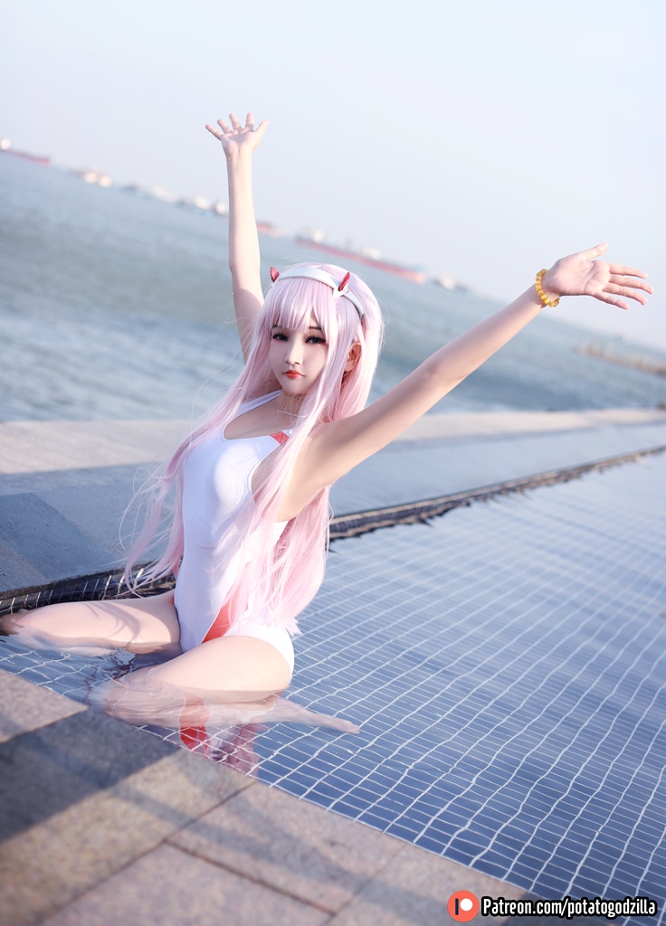 Potato Godzilla – Zero Two Swimsuit (mitaku.net) photo 2-6