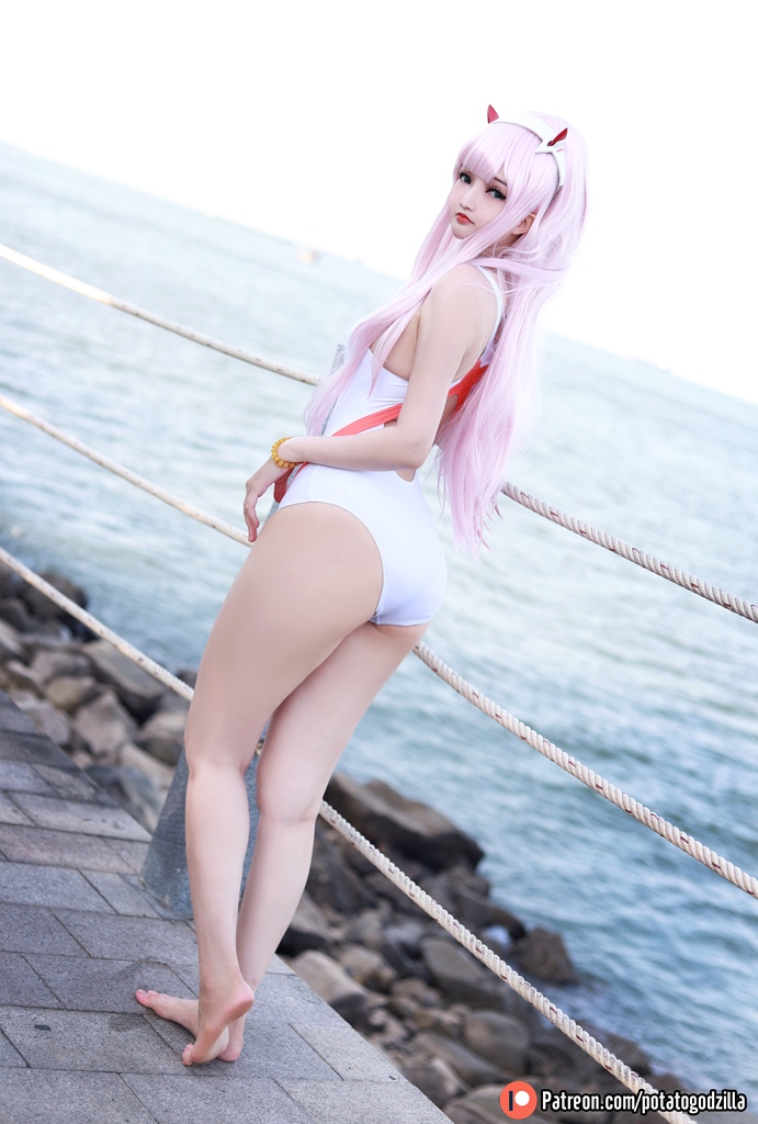 Potato Godzilla – Zero Two Swimsuit (mitaku.net) photo 2-7