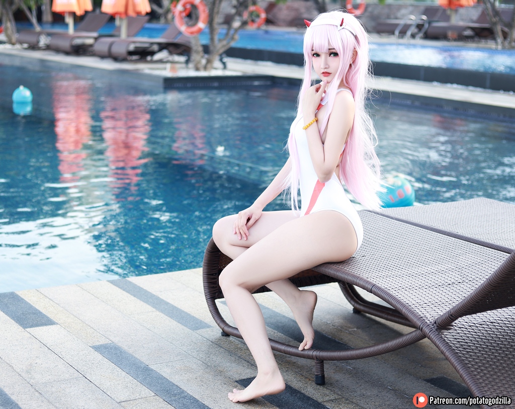 Potato Godzilla – Zero Two Swimsuit (mitaku.net) photo 1-3