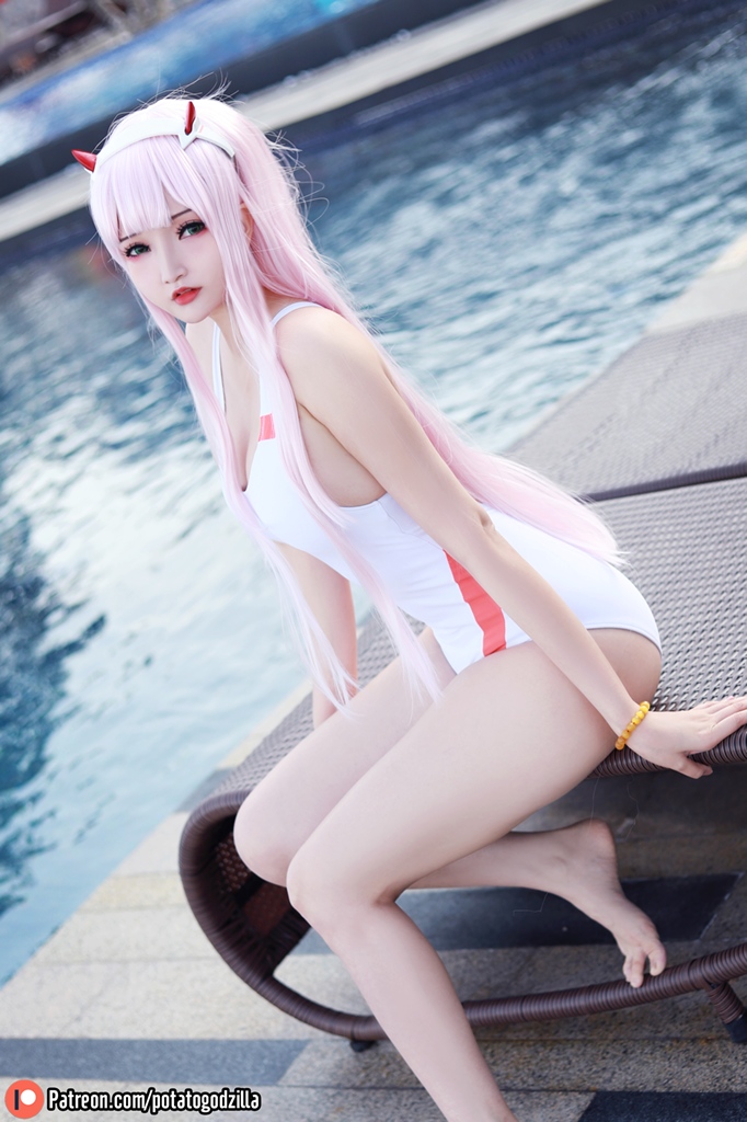 Potato Godzilla – Zero Two Swimsuit (mitaku.net) photo 1-4