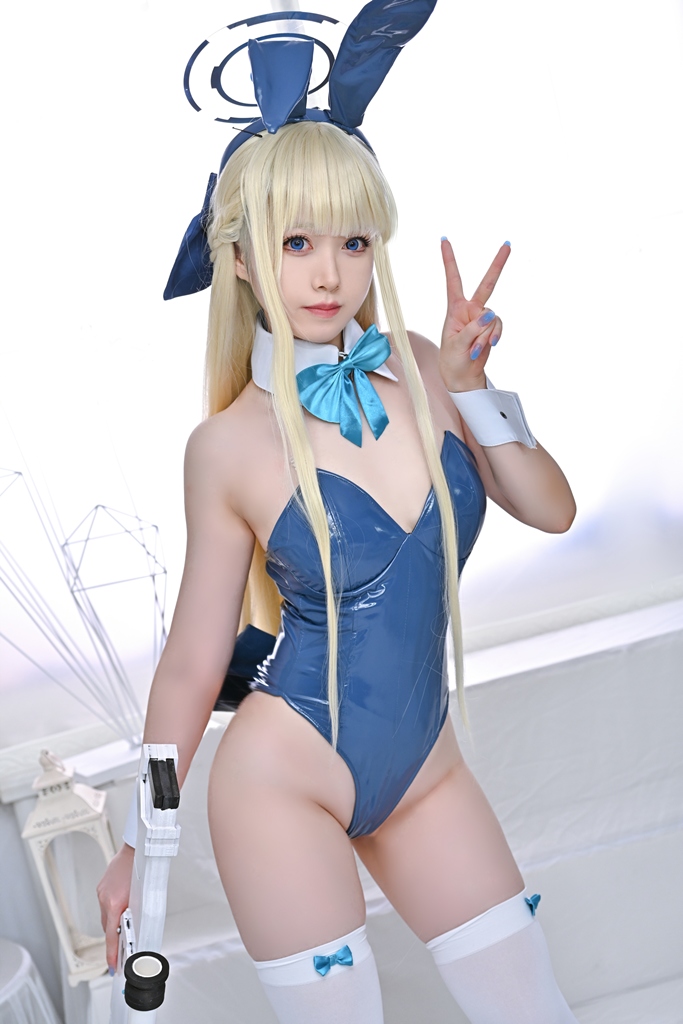 Asagiriai 朝霧愛 – Asuma Toki Bunny Suit (mitaku.net) photo 1-2