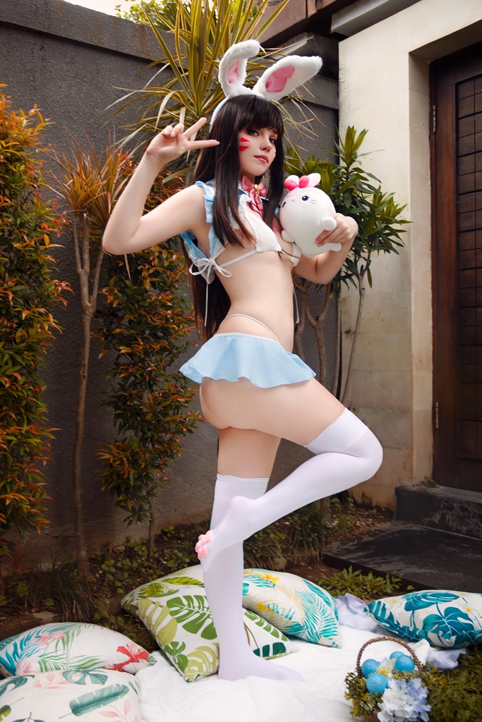 CatiCornplay – D.Va Easter Bunny (mitaku.net) photo 1-16