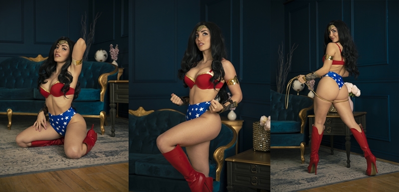 Lisa Mancini Wonder Woman Cover