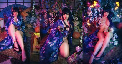 Alice Cosplay Raiden Shogun Kimono Cover