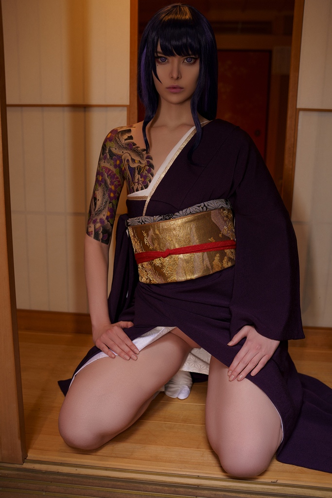 Vinnegal – Raiden Shogun Kimono (mitaku.net) photo 1-9