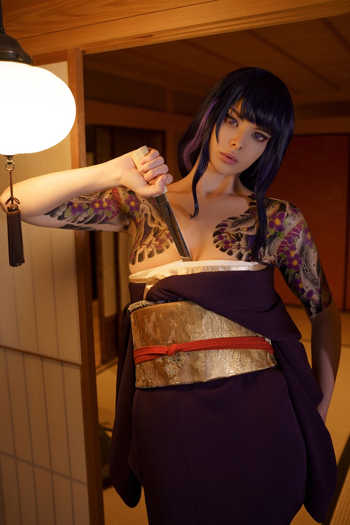 Vinnegal – Raiden Shogun Kimono (mitaku.net) photo 1-17