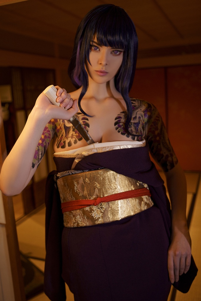 Vinnegal – Raiden Shogun Kimono (mitaku.net) photo 1-18