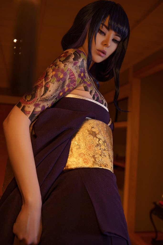 Vinnegal – Raiden Shogun Kimono (mitaku.net) photo 2-0