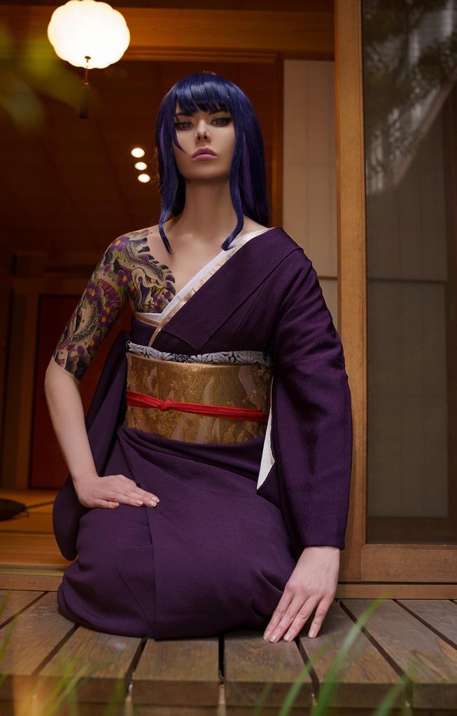 Vinnegal – Raiden Shogun Kimono (mitaku.net) photo 1-7