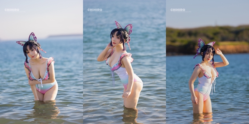 Chihiro Chang – Shinobu Kocho Swimsuit (mitaku.net)