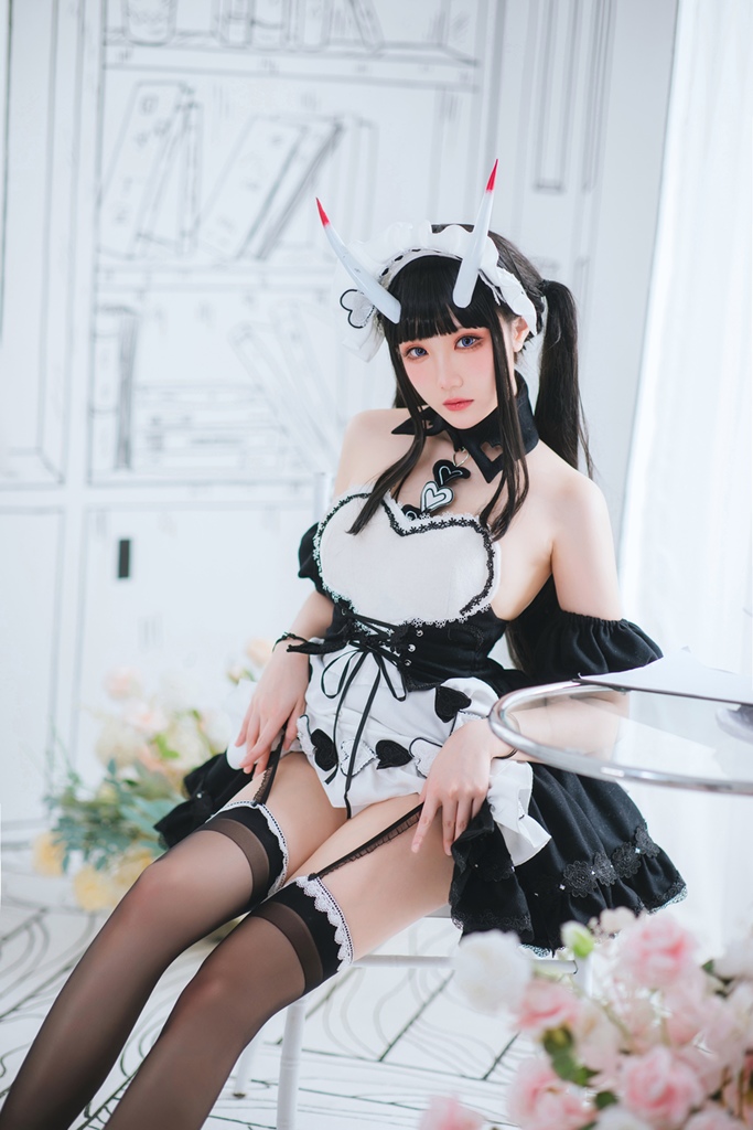 Guaxichan 瓜希酱 – Noshiro Maid (Azur Lane) (mitaku.net) photo 1-3