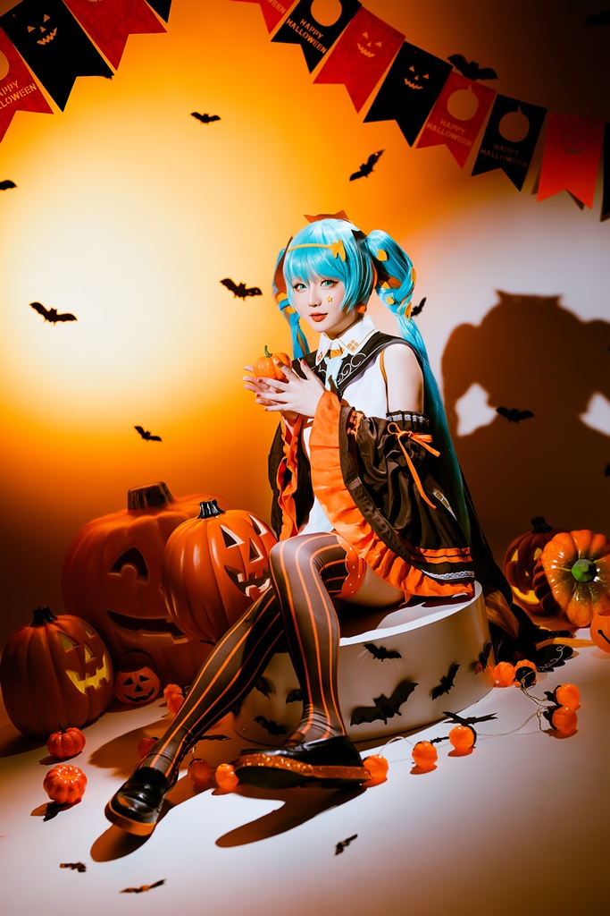 Hoshilily 星之迟迟 – Hatsune Miku Halloween (mitaku.net) photo 1-12