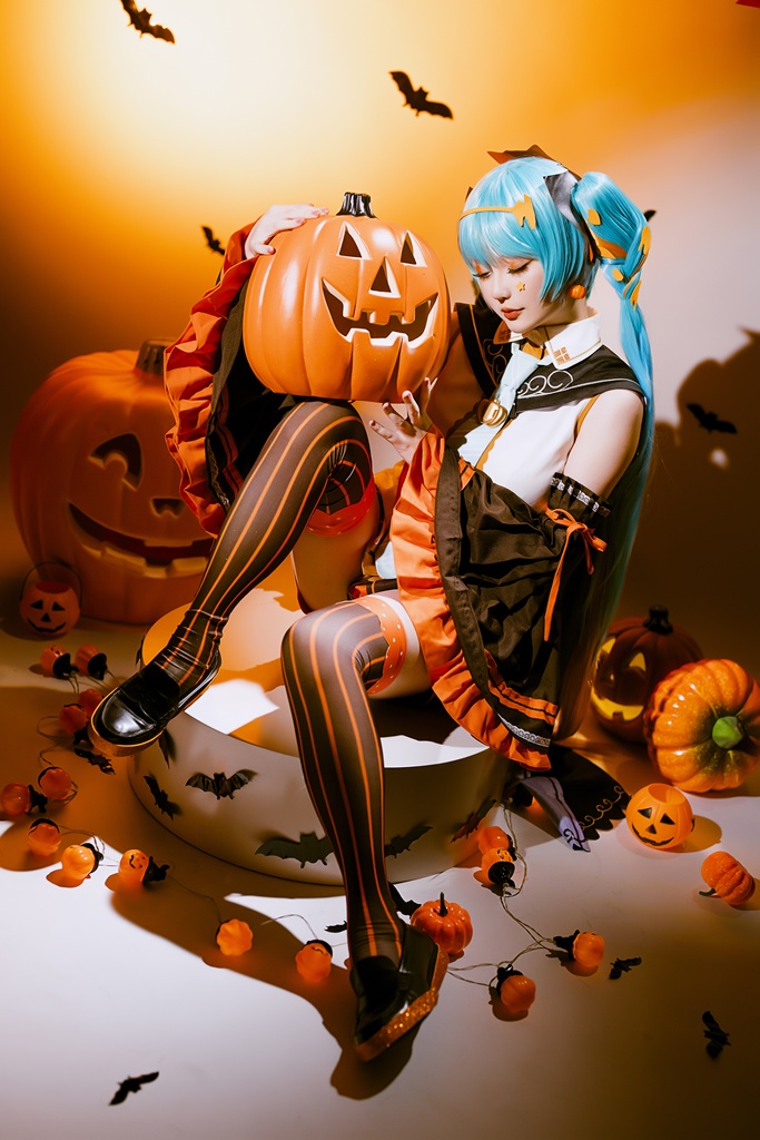 Hoshilily 星之迟迟 – Hatsune Miku Halloween (mitaku.net) photo 1-18