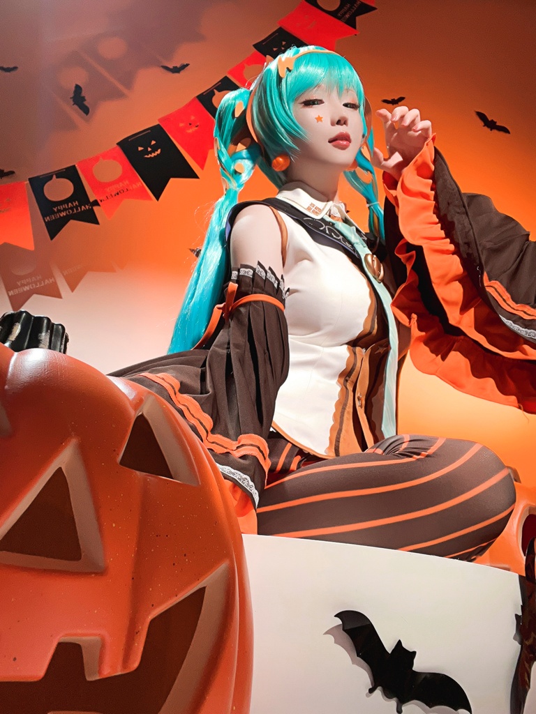 Hoshilily 星之迟迟 – Hatsune Miku Halloween (mitaku.net) photo 2-17