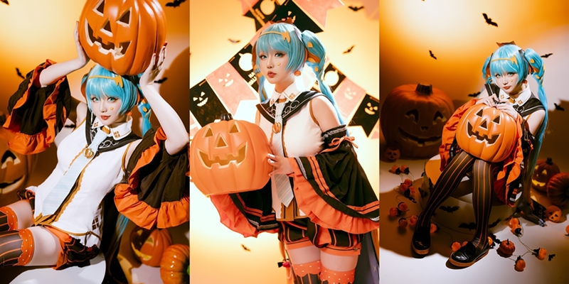 Hoshilily 星之迟迟 – Hatsune Miku Halloween (mitaku.net)