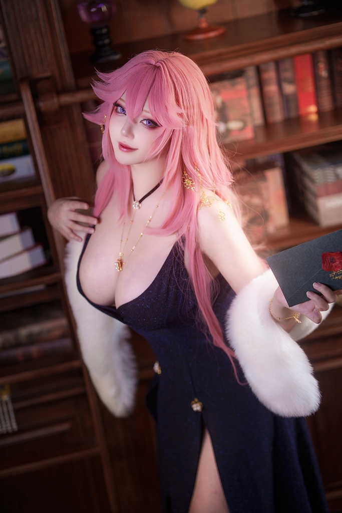 Takomayuyi 菌烨 – Yae Miko Cocktail Dress Sexy Cosplay