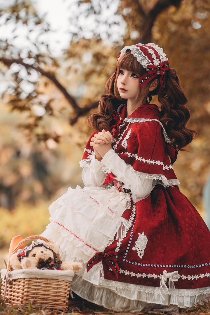 Chunmomo 蠢沫沫 – Little Red Riding Hood /mitaku.net/ photo 1-10