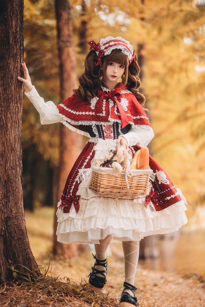 Chunmomo 蠢沫沫 – Little Red Riding Hood /mitaku.net/ photo 1-4