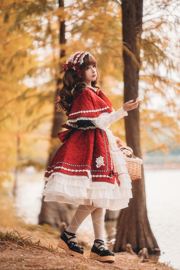Chunmomo 蠢沫沫 – Little Red Riding Hood /mitaku.net/ photo 1-5