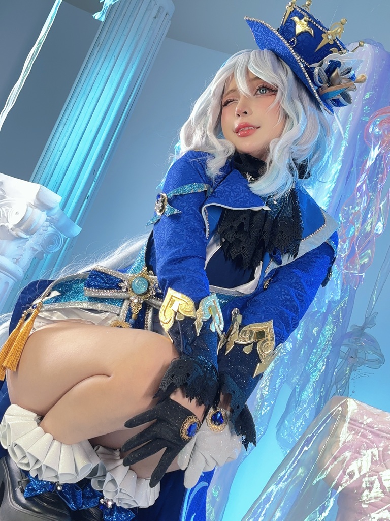 Umeko J – Furina Sexy Cosplay