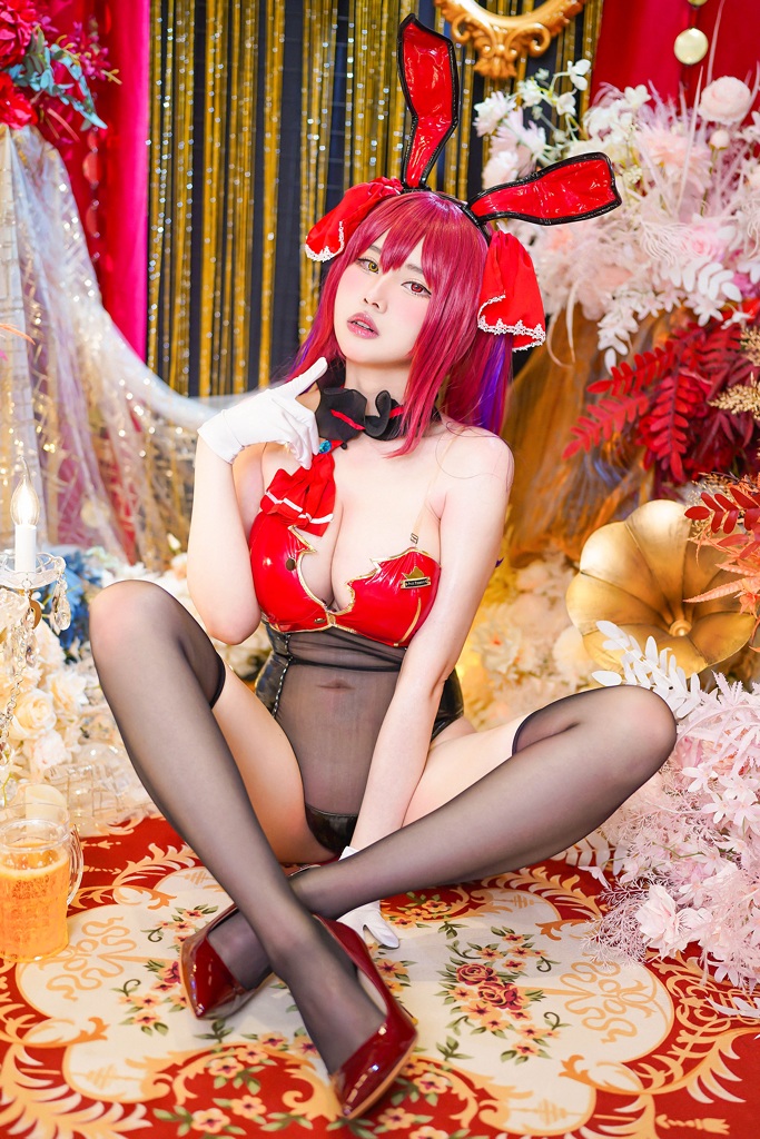 KaYa Huang – Houshou Marine Bunny Suit /mitaku.net/ photo 1-16