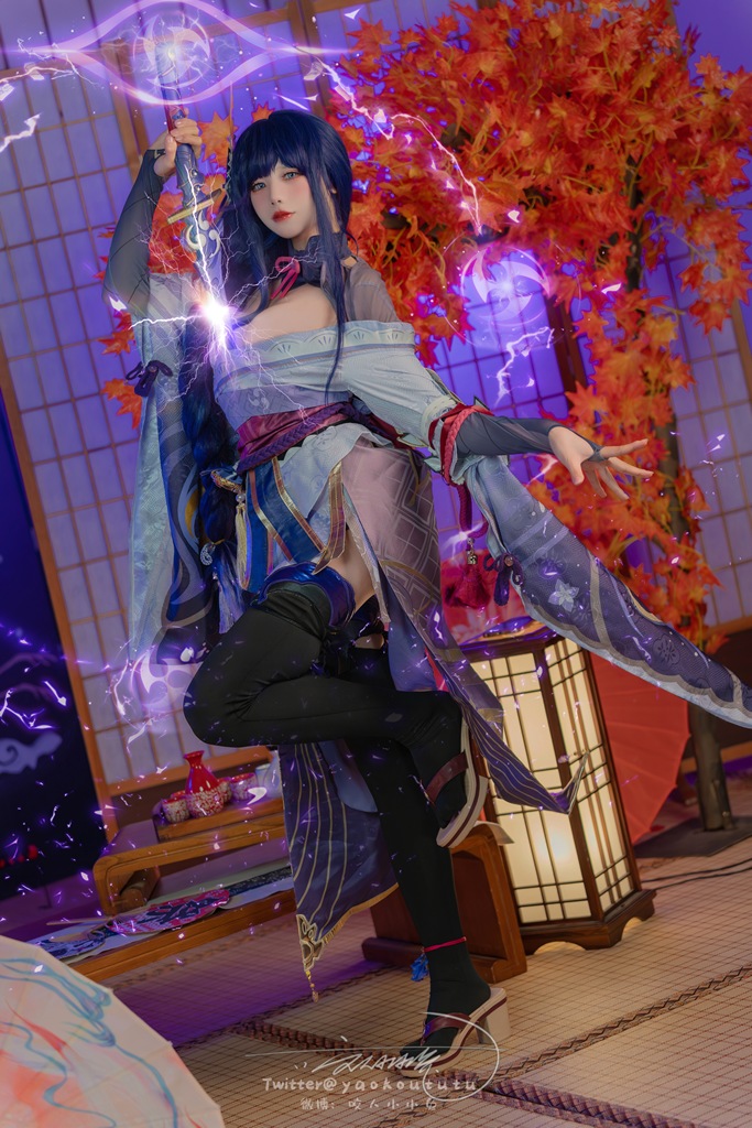 Yaokoututu 咬人小小兔 - Raiden Shogun - Mitaku photo 1-4